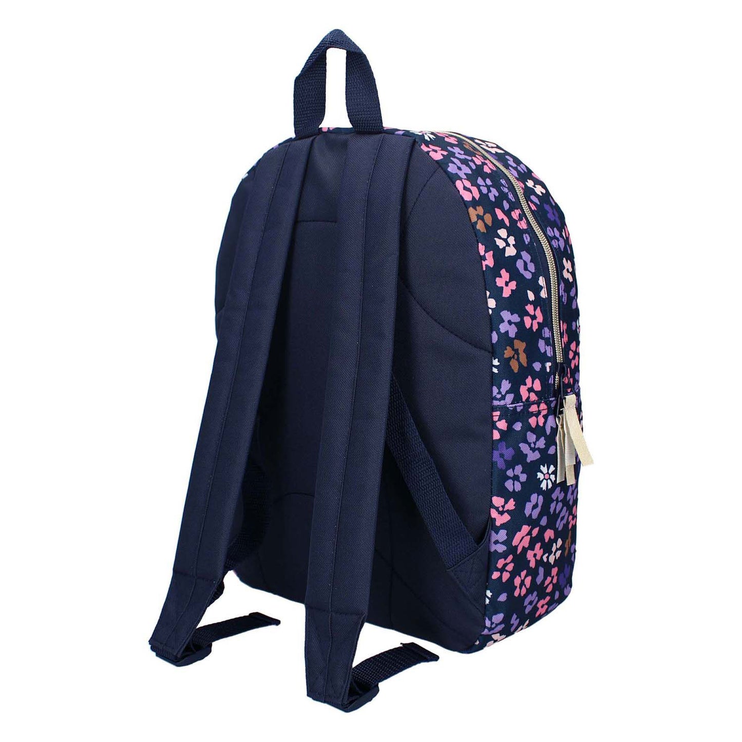 Mochila milky kiss prestige flores azul oscuro