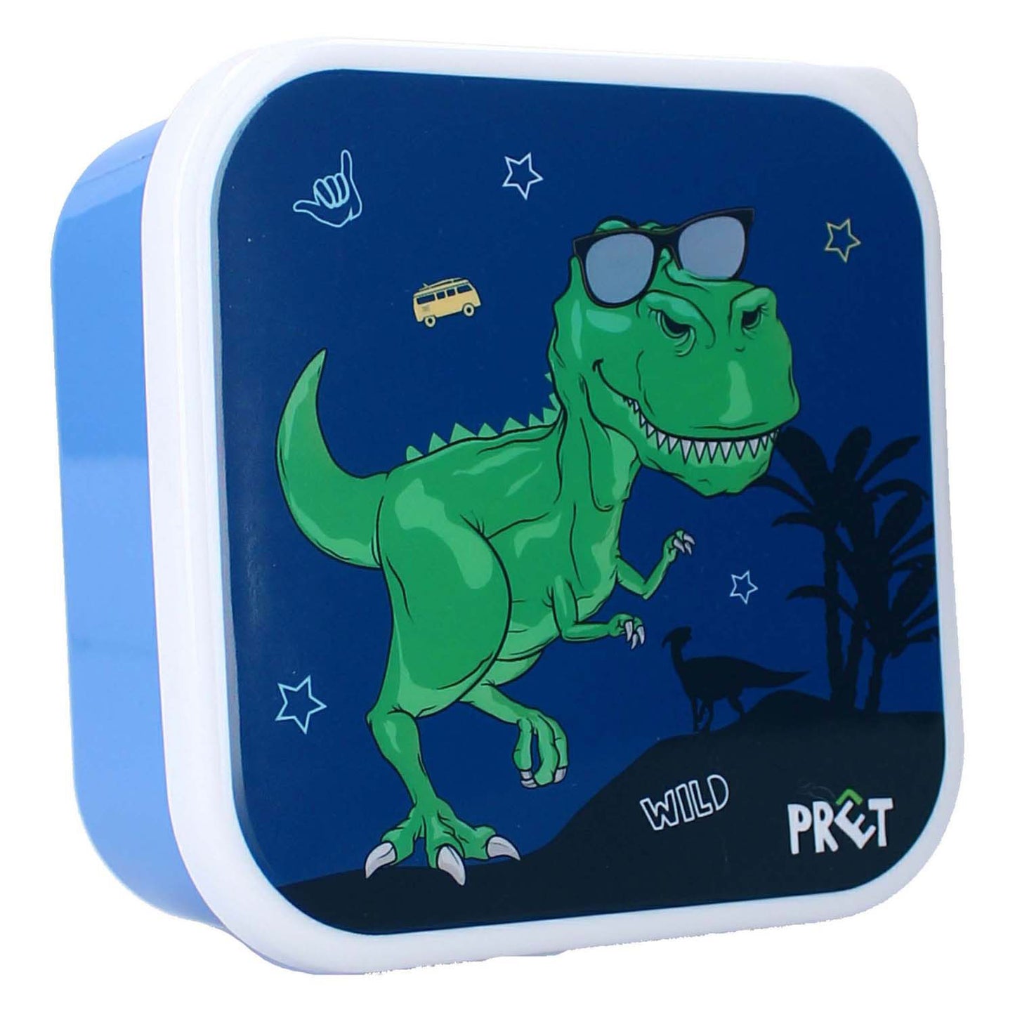 Fiambrera Vadobag Fun Fresh Bites Dinosaurio - 3 piezas.