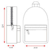 Vadobag stitch rugzak unbearably cool
