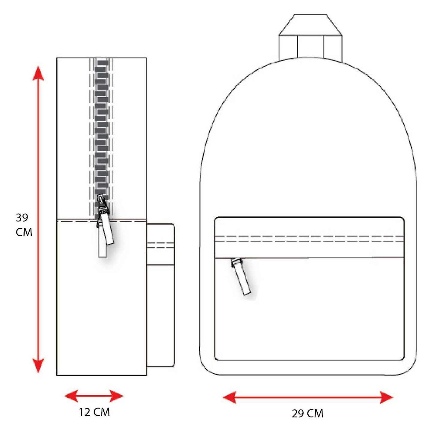 Vadobag stitch rugzak unbearably cool
