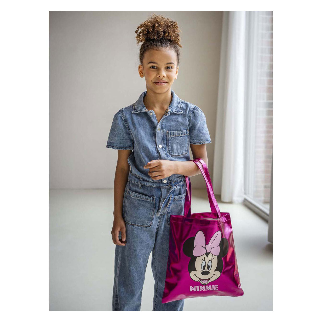 Vadobag minnie mouse shopper metallic moves