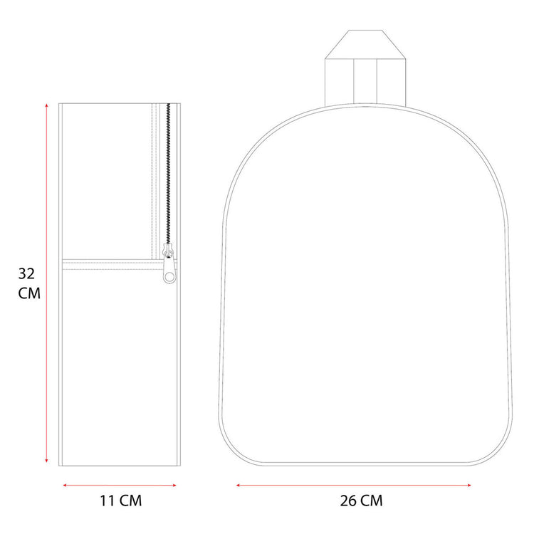 Vadobag puntada simplemente mochila 3D especial