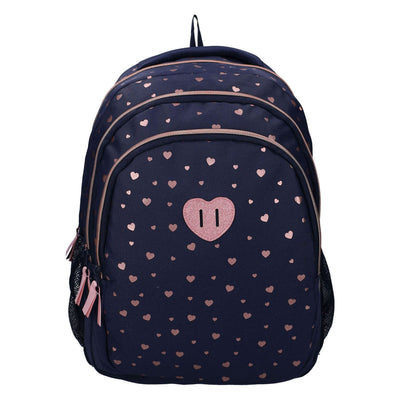 Vadobag mochila con lindo latido del corazón beso lechoso