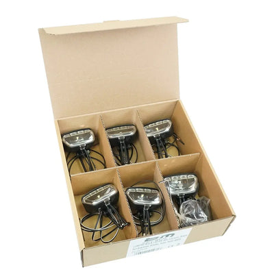 Busch muller busch müller dynamo-front light lumotec dopp n black 6 pieces