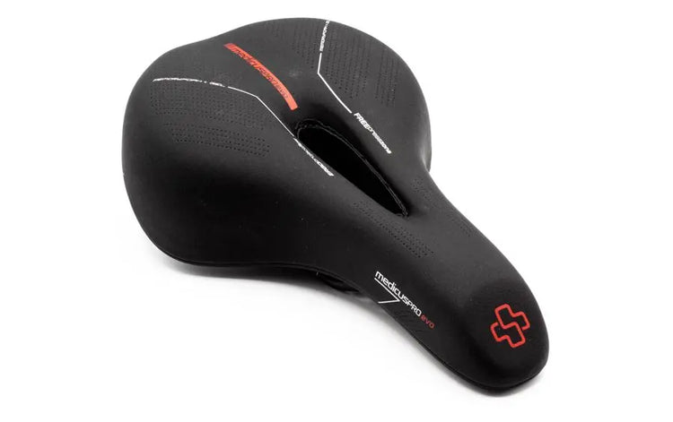 Wittkop, sattel, medicus pro evo 1.0 trekking, memory foam + gel, con scheda