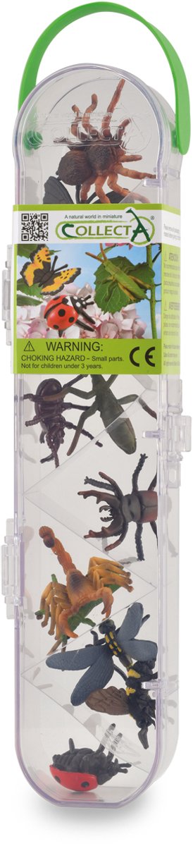 Mini set de figuras Collecta - 12 insectos - insectos - pintados a mano - miniatura