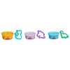 Playdoh pocket potjes en vorm assorti | 12 stuks