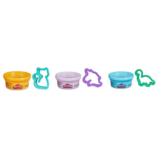 Playdoh vasetti tascabili e forme assortite | 12 pezzi