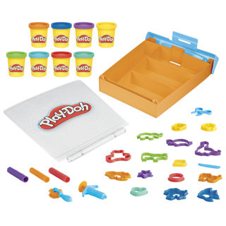 Set portaoggetti Play-doh per animali fantastici - 8 vasi di terracotta