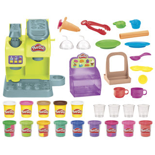 Playdoh juego de café con brillo arcoíris