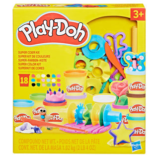 Kit de color súper de juego-doh