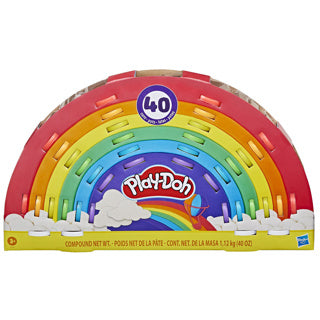 Pacchetto composto arcobaleno play-doh