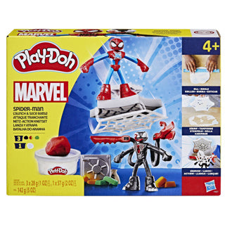 Play-Doh Spiderman Lanzamiento y Batalla de corte