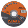 Herramientas de discos de corte beta Ø125 mm para acero con centro plano (10 piezas)