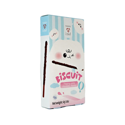 Tokimeki biscotto stick poppin gusto caramella (40x40gr)