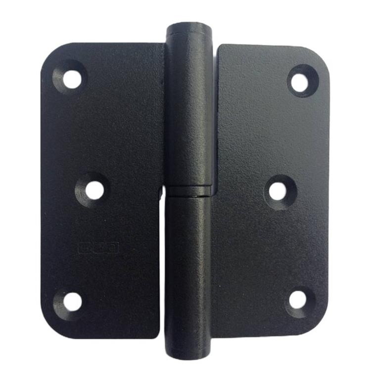Yale 1067395 - 3 cerniere inox finitura nero opaco angolo sx 80x80mm | 4 pezzi