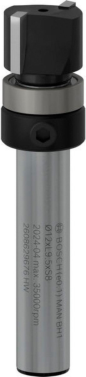 Fresa a copiare Bosch Accessories Pro con cuscinetto a sfere superiore | ø 12,7 x l 9,5 | albero 8 mm - 2608629676