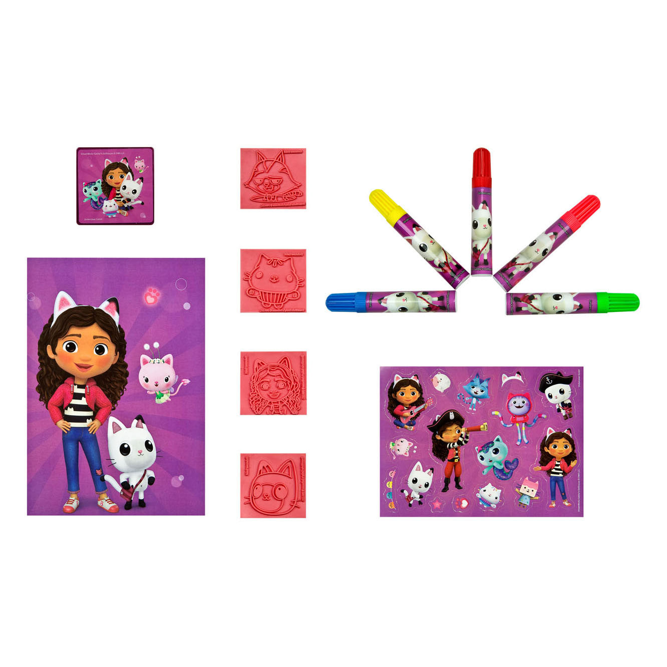 Set de sellos Mega Mega de Gabby's Dollhouse