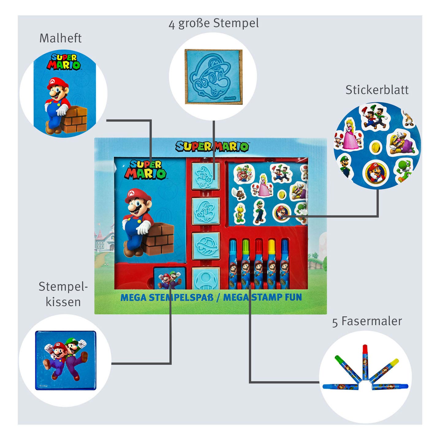 SUPER MARIO MEGA SEST SET