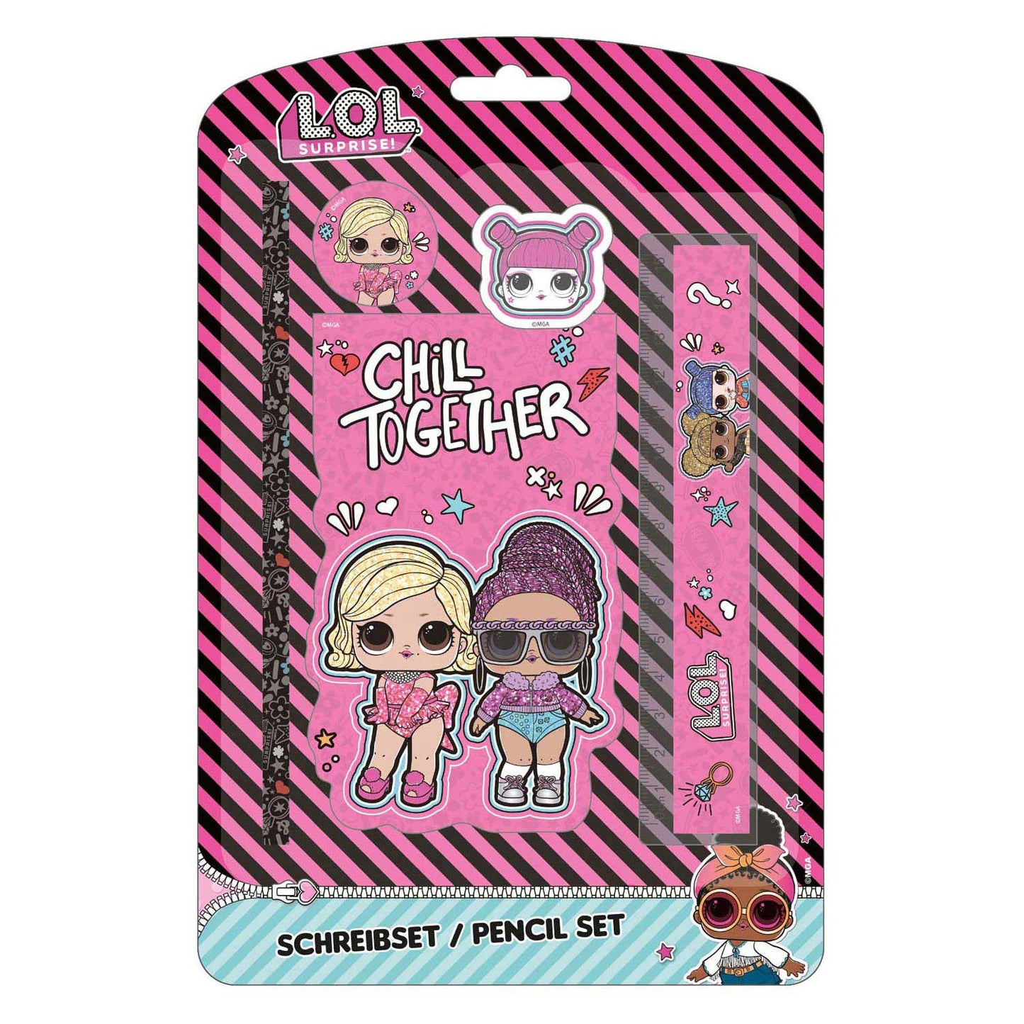 JAJAJA. L.O.L Surprise Writing Set, 5dlg.