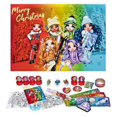 Calendario de adviento encubierto Rainbow High