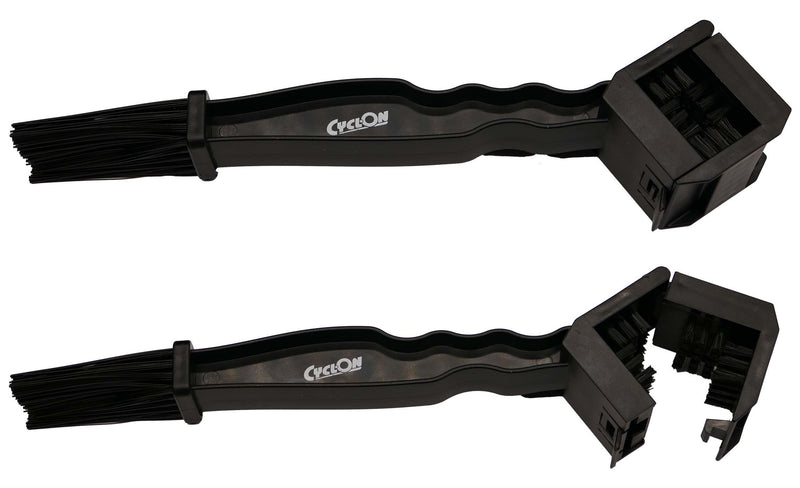 Cyclon kettingborstel zwart