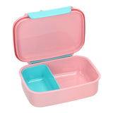 Minnie mouse broodtrommel - voor school en onderweg - roze - afbeelding 2
