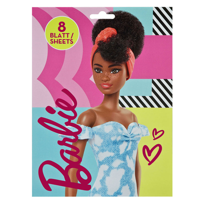 Stickerboek Barbie encubierto