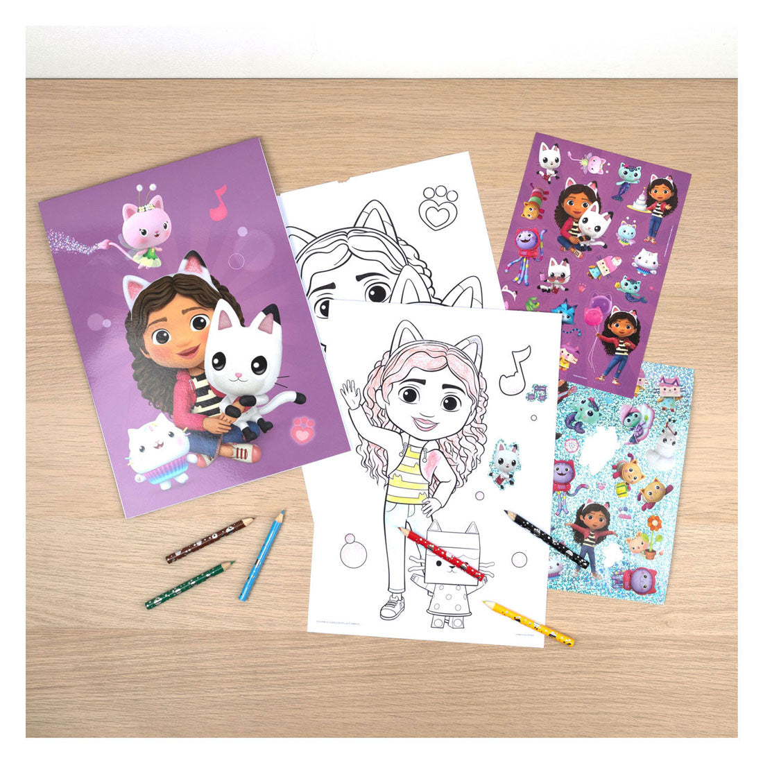 Set di colori sotto copertura Gabby's Doll House