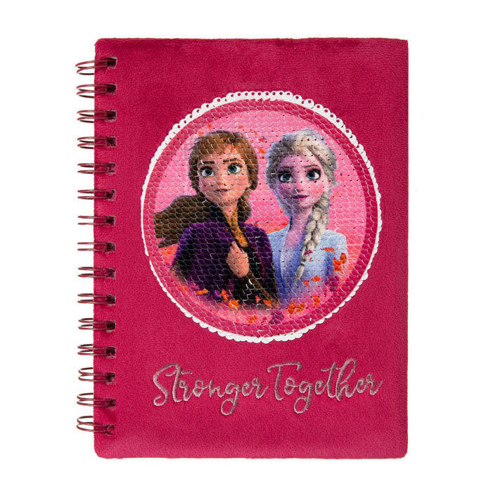 Notebook encubierto A5 congelado con lentejuelas