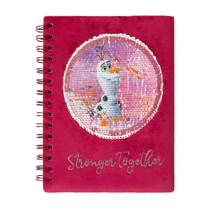 Notebook encubierto A5 congelado con lentejuelas