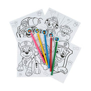 Undercover - paw patrol coloring pad with coloured pencils - afbeelding 2