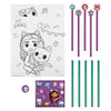 Undercover kleurset met gummen gabby's poppenhuis, 29dlg.