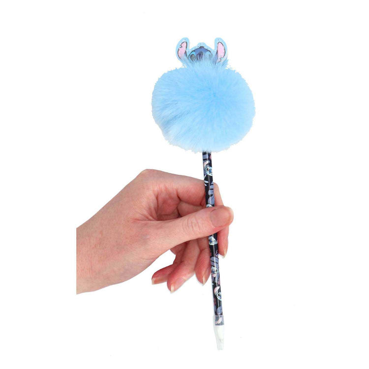 Undercover ballpoint pen with pom pom stitch