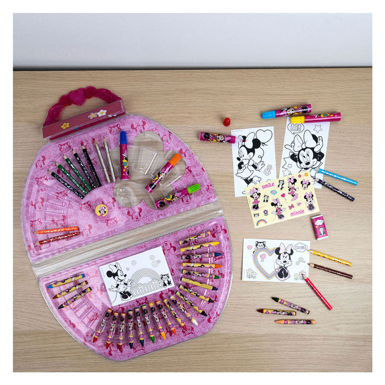 Maleta en color maldita Minnie Mouse, 51dlg.
