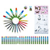 Caballos de maleta de color encubierto, 51dlg.