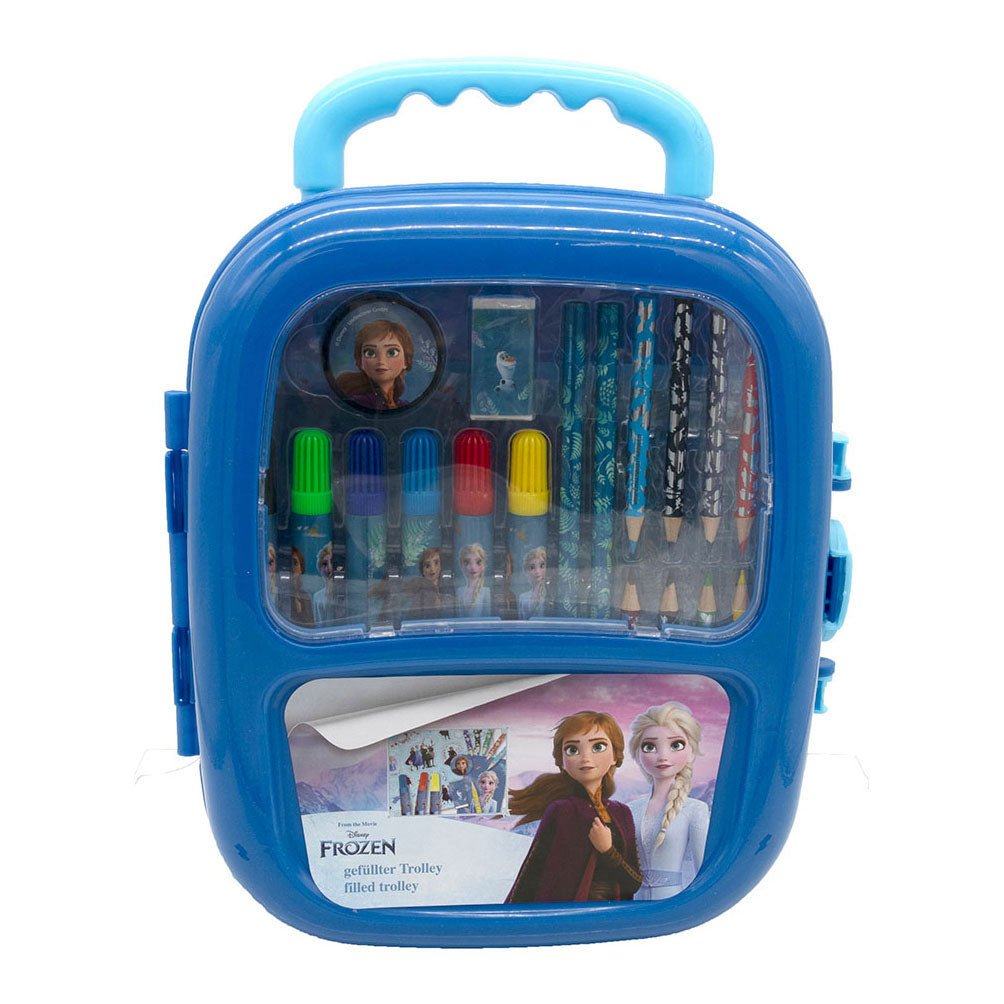Case de color de tranvía relleno encubierto congelado