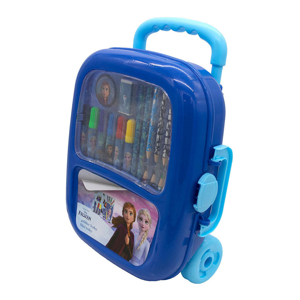 Case de color de tranvía relleno encubierto congelado