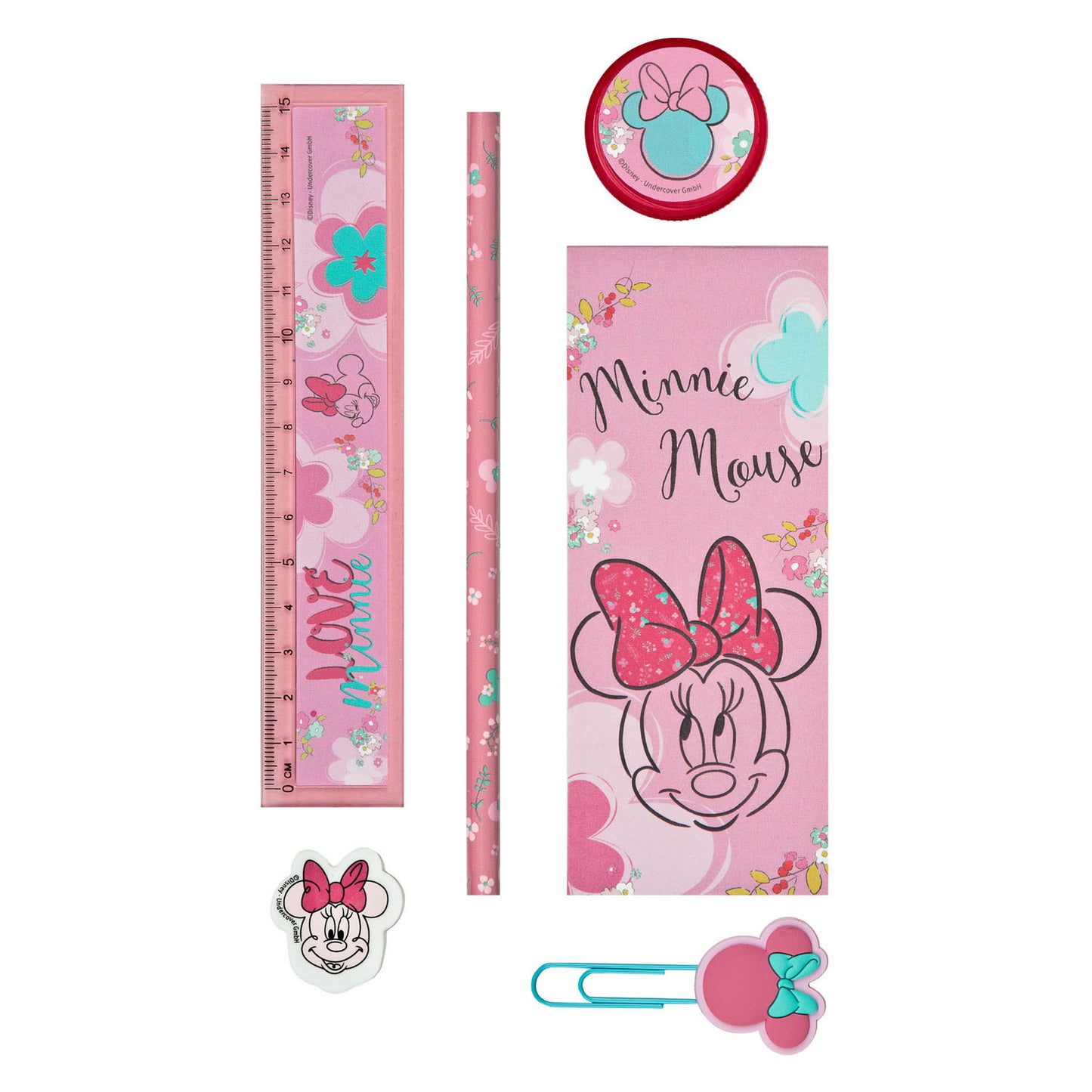 Minnie mouse bureauset , 6dlg.