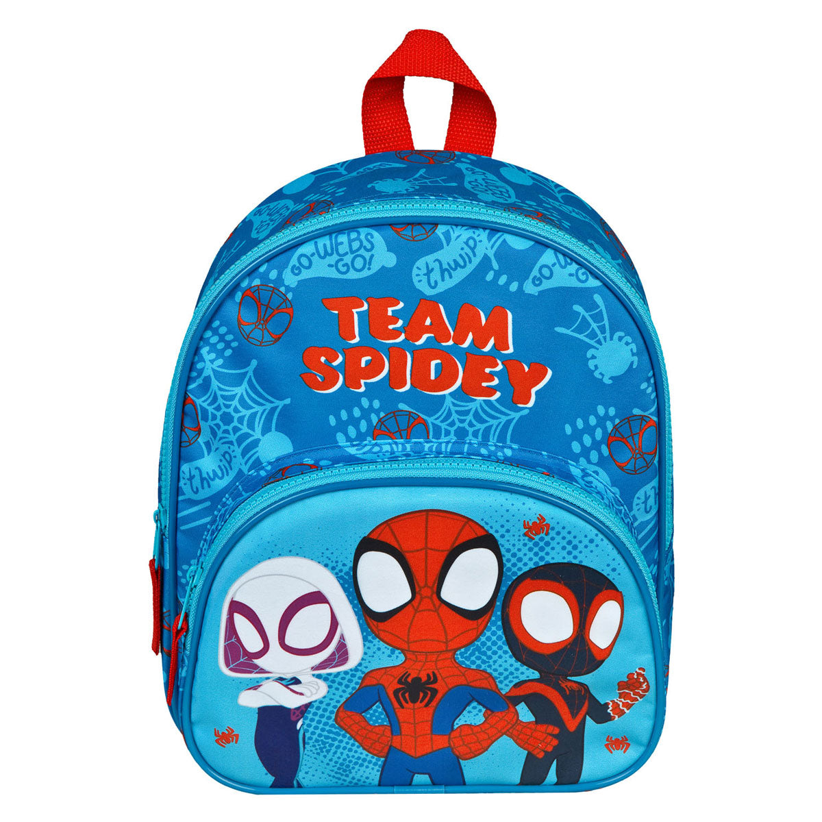 Mochila encubierta con bolsillo delantero de Spidey