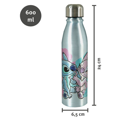 Copa de beber de aluminio de Disney Stitch 600 ml
