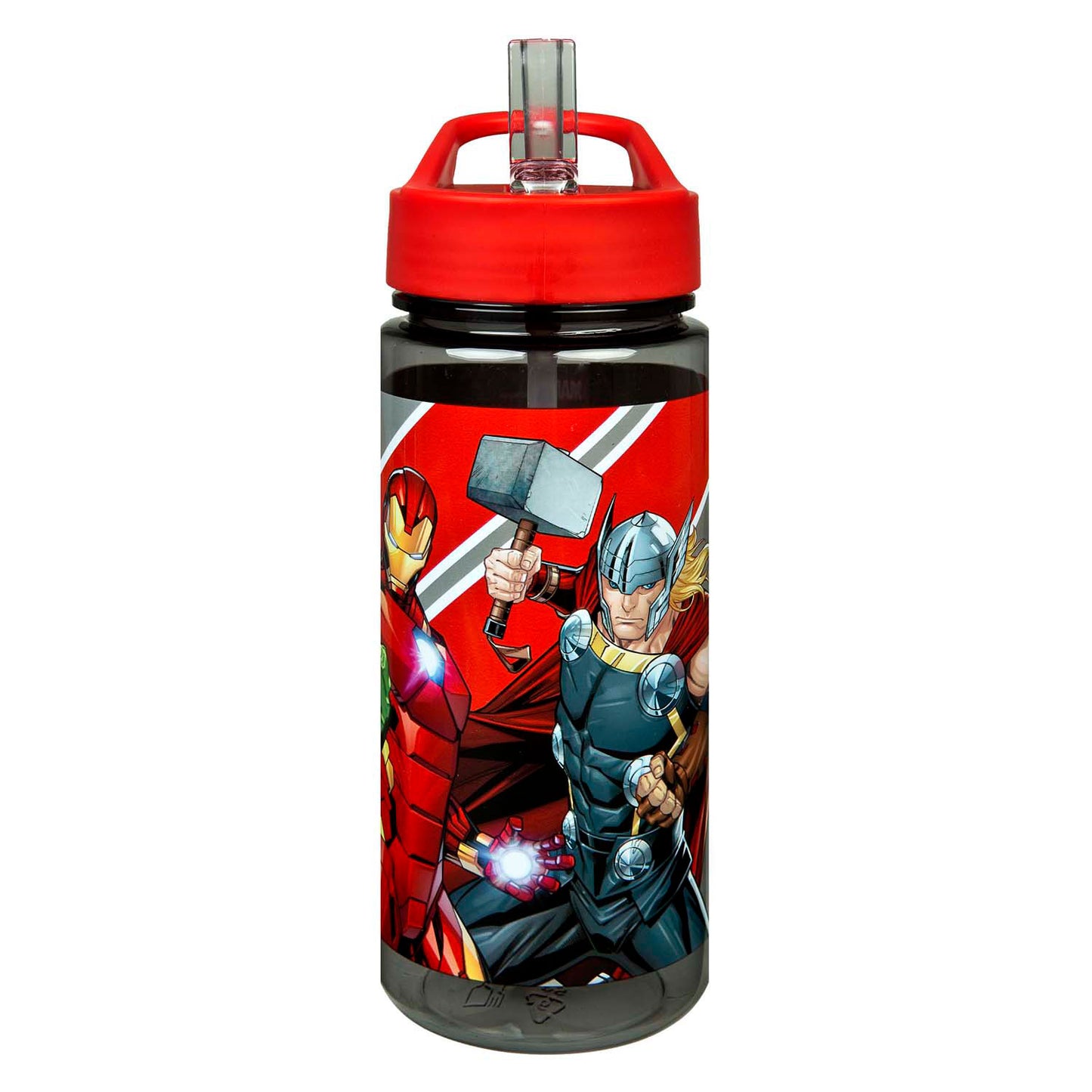 Avengers de botella de beber aerodinámico, 500 ml