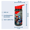 Avengers de botella de beber aerodinámico, 500 ml
