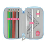 Undercover stitch gevuld 3-vaks etui - afbeelding 3
