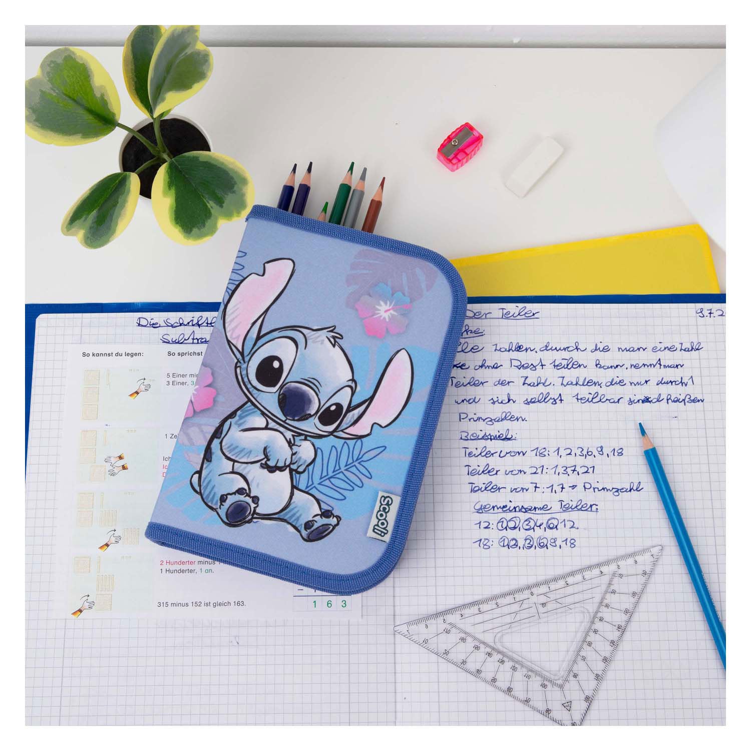 Lilo stitch stitch gevulde etui
