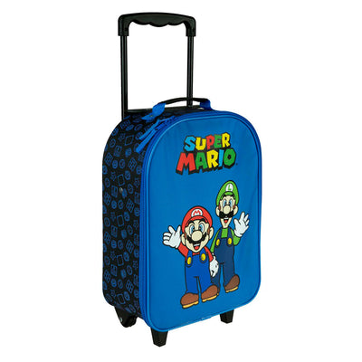 Sotto copertura del carrello per bambini Super Mario Blauw