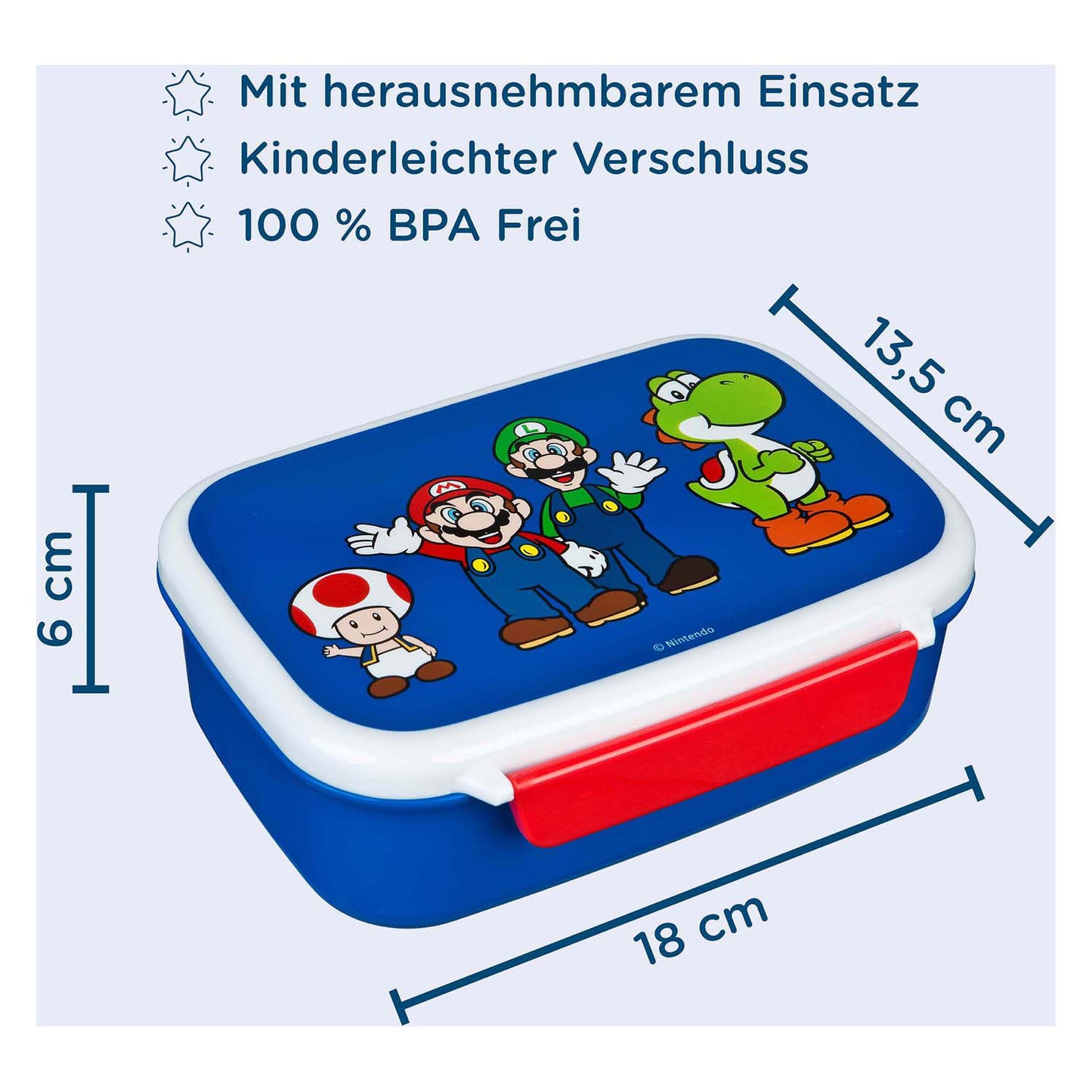 Bebida de pan encubierta Super Mario Azul