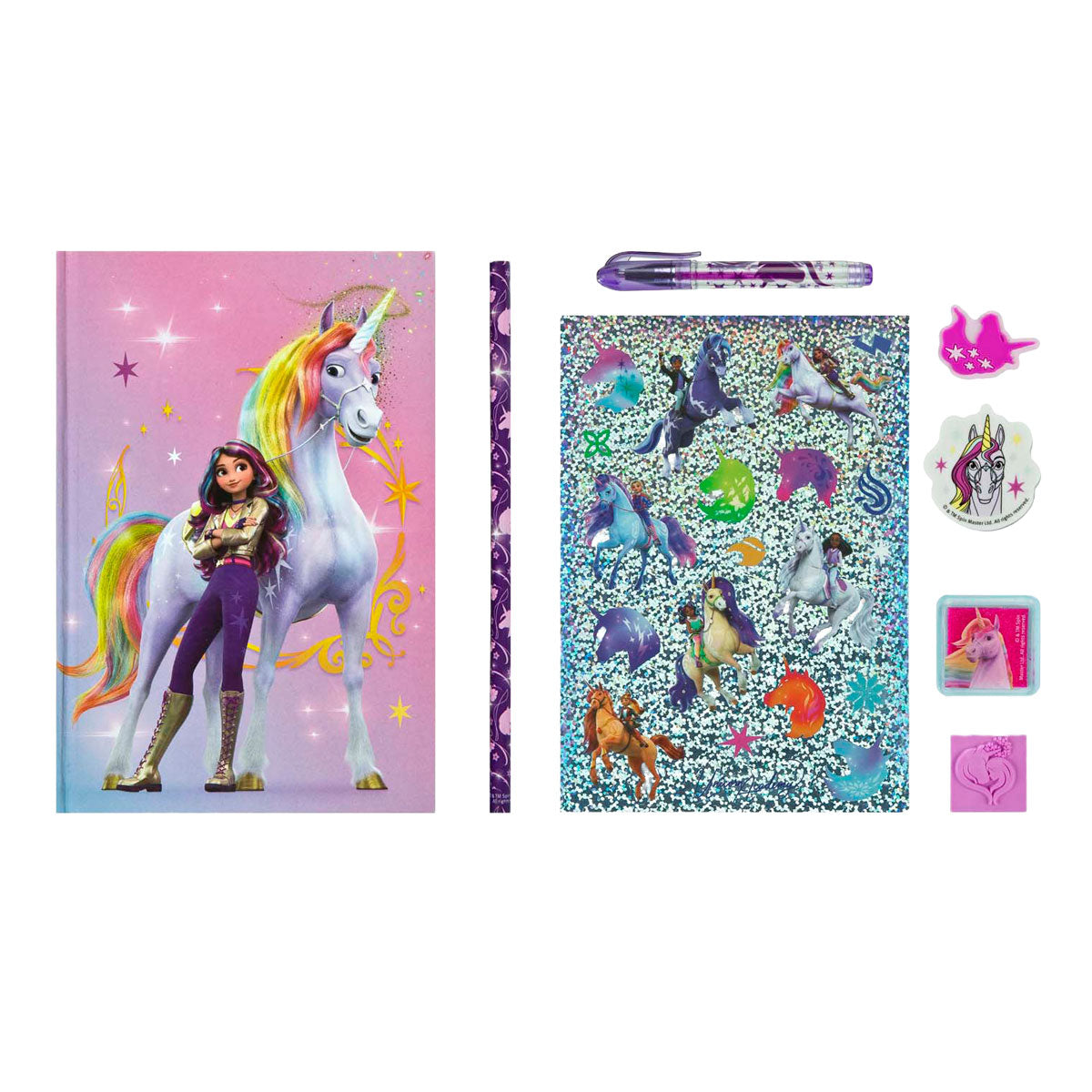 Set creativo Undercover Unicorn Academy con notebook, 8DLG