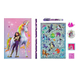 Undercover Unicorn Academy Creative Set With Notebook, 8DLG - afbeelding 1
