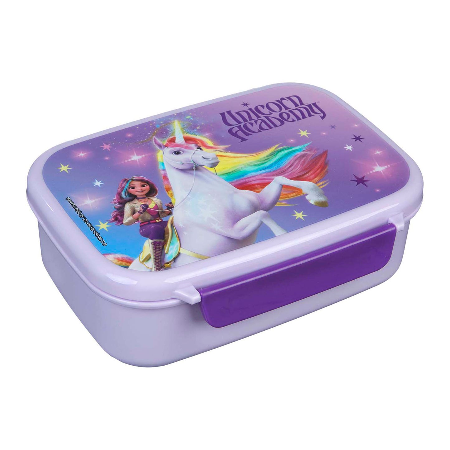 Undercover unicorn academy lunchbox met snackbakje